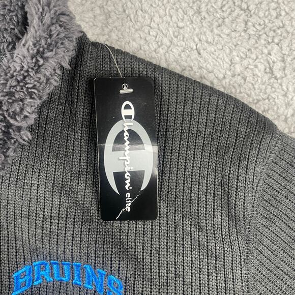 Champion Elite UCLA Bruins Mens Large Gray 100% Polyester Long Sleeve Sweatshirt - Picture 4 of 11